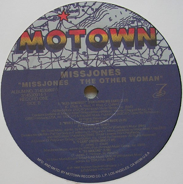 Miss Jones (2) : The Other Woman (2xLP, Album)