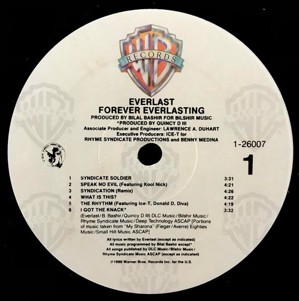 Everlast : Forever Everlasting (LP, Album)