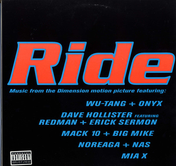 Various : Ride (Music From The Dimension Motion Picture) (2xLP, Comp, Promo)