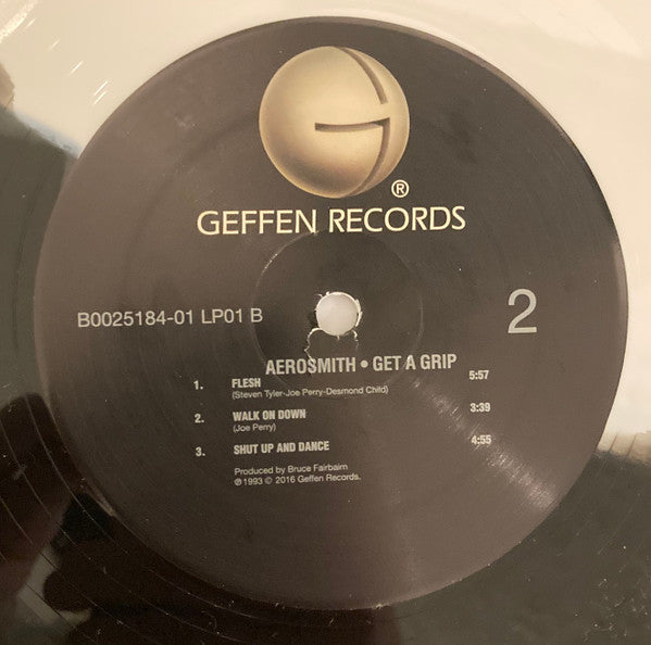 Aerosmith : Get A Grip (2xLP, Album, Ltd, RE, Whi)