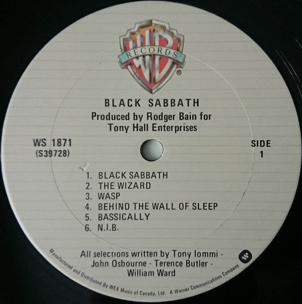 Black Sabbath : Black Sabbath (LP, Album, RE)