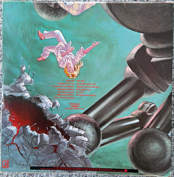 Queen : News Of The World (LP, Album, Gat)