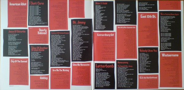 Green Day : American Idiot (2xLP, Album, RP)