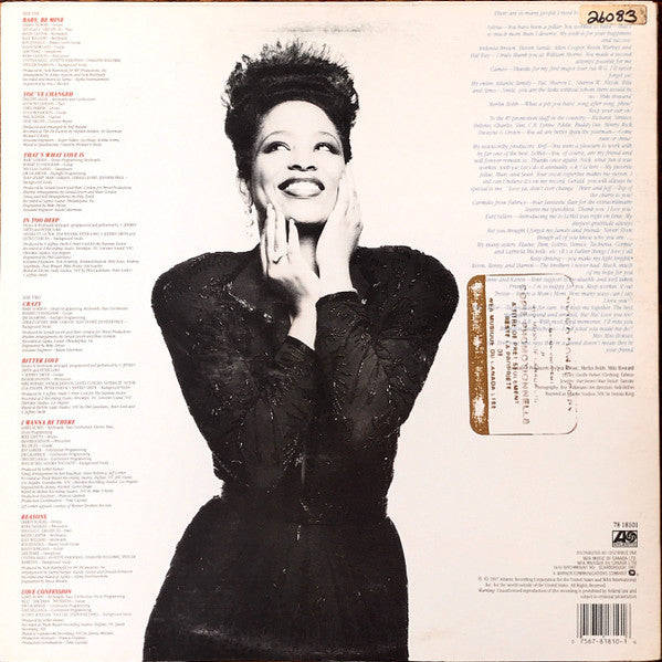 Miki Howard : Love Confessions (LP, Album)