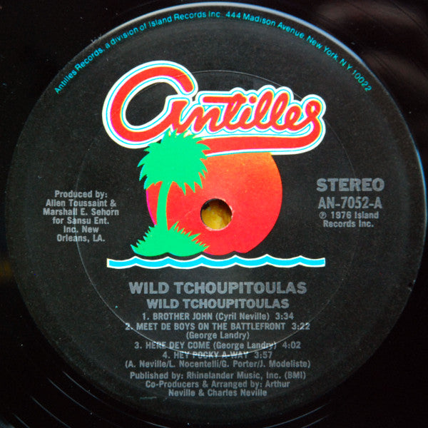 The Wild Tchoupitoulas : The Wild Tchoupitoulas (LP, Album, RE, Pit)