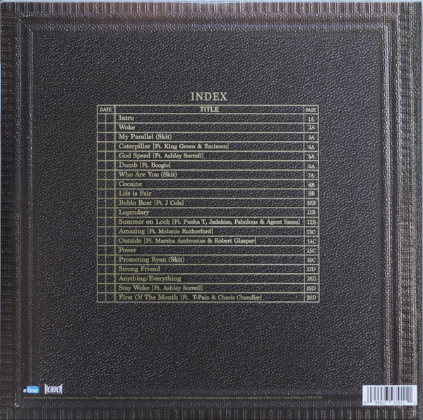 Royce Da 5'9" : Book Of Ryan (2xLP, Album)