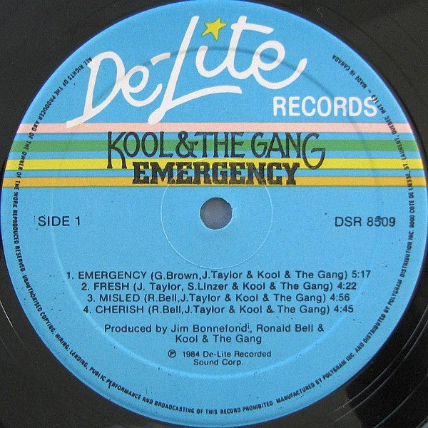 Kool & The Gang : Emergency (LP, Album)