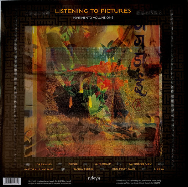 Jon Hassell : Listening To Pictures (Pentimento Volume One) (LP, Album)