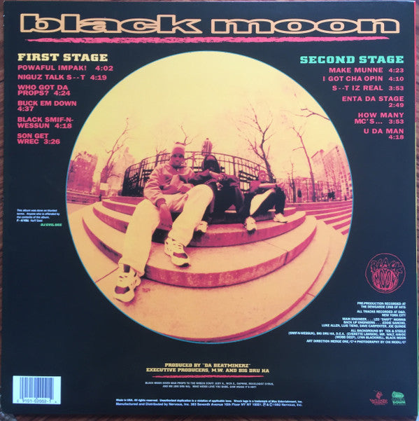 Black Moon : Enta Da Stage (LP, Album, RE, 180)