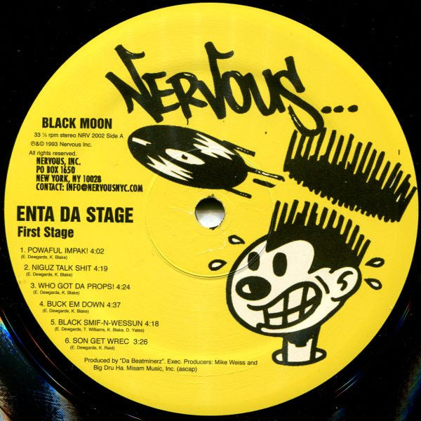Black Moon : Enta Da Stage (LP, Album, RE, 180)