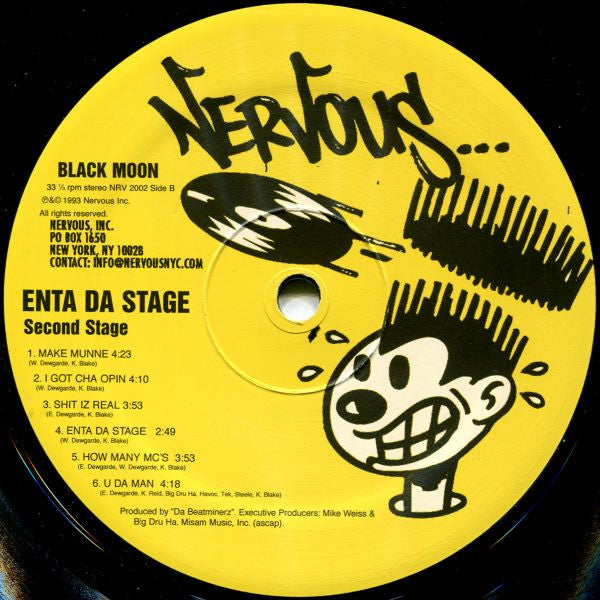 Black Moon : Enta Da Stage (LP, Album, RE, 180)