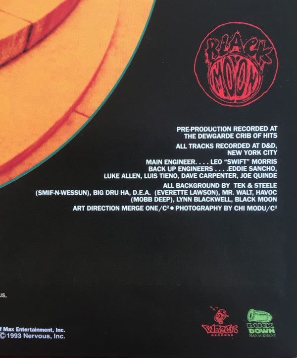 Black Moon : Enta Da Stage (LP, Album, RE, 180)
