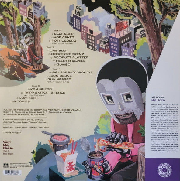 MF Doom : MM..Food (LP, Gre + LP, Whi + Album, Club, RE)
