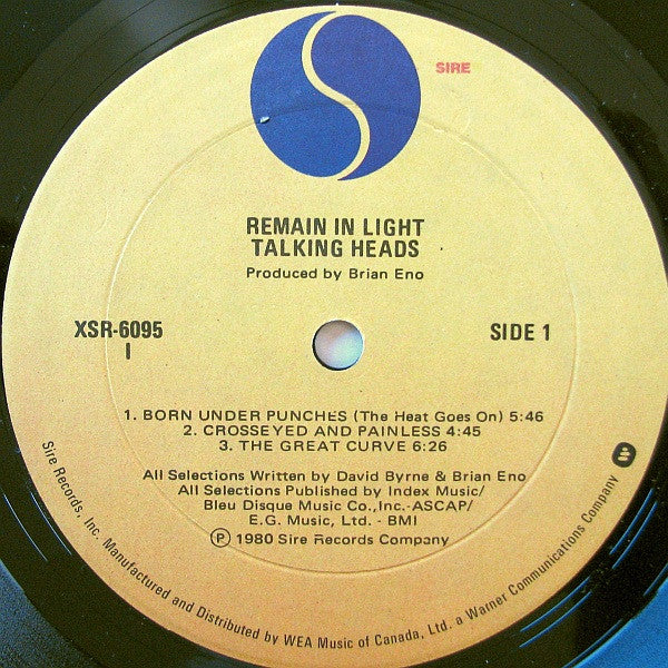 Talking Heads : Remain In Light (LP, Album, Imp)