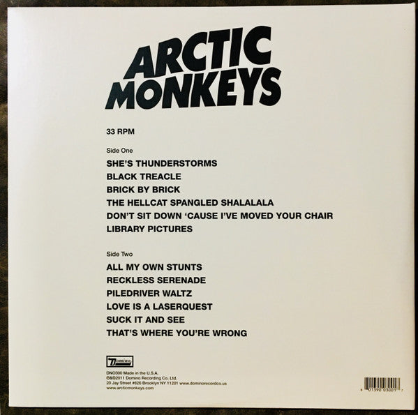 Arctic Monkeys : Suck It And See (LP, Album, RP)