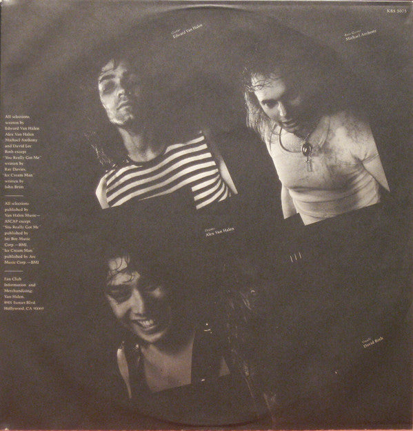 Van Halen : Van Halen (LP, Album, RE)