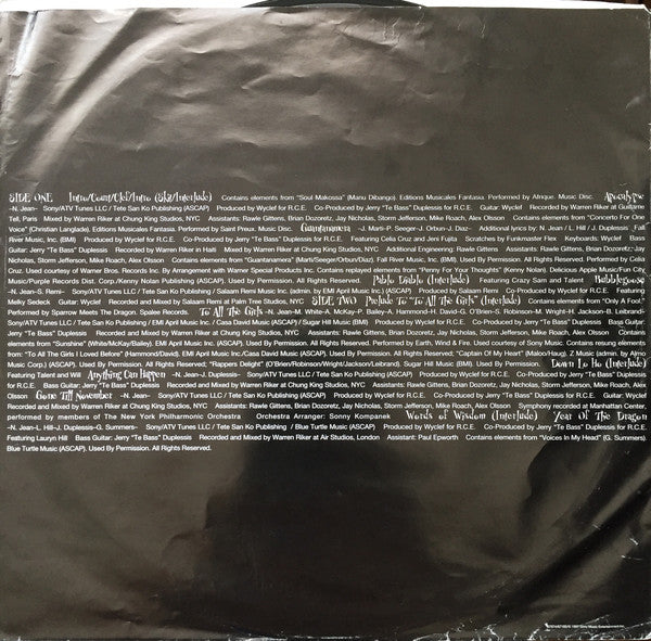 Wyclef Jean Featuring Refugee Camp All Stars : The Carnival (2xLP, Album)