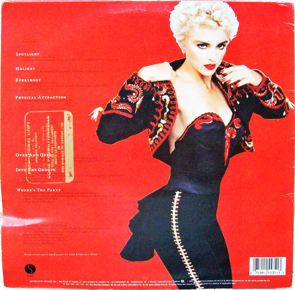 Madonna : You Can Dance (LP, Comp, Mixed)