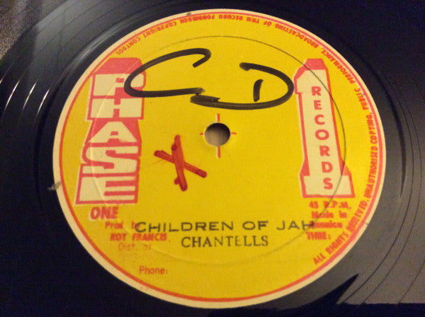 The Chantells : Children Of Jah / Desperate Time (12")