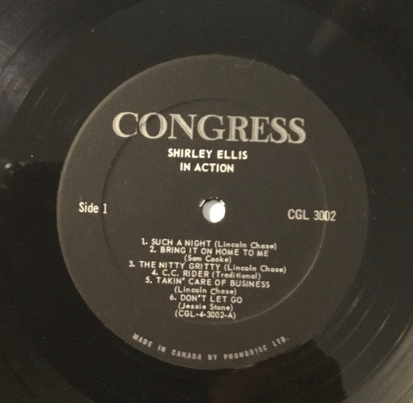 Shirley Ellis : In Action (LP, Album)