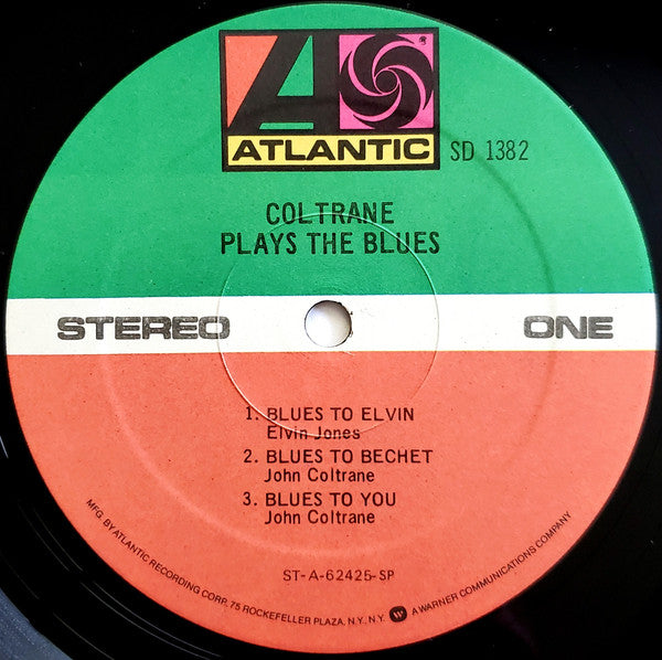 John Coltrane : Coltrane Plays The Blues (LP, Album, RE, SP )