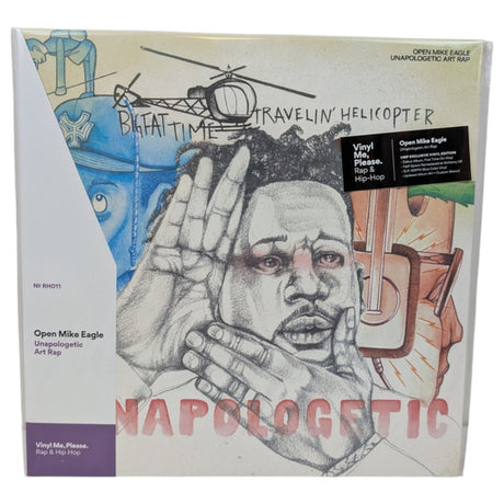 Open Mike Eagle : Unapologetic Art Rap (2xLP, Album, Club, RE, RM, Blu)