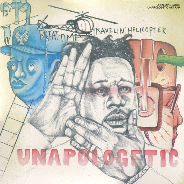 Open Mike Eagle : Unapologetic Art Rap (2xLP, Album, Club, RE, RM, Blu)