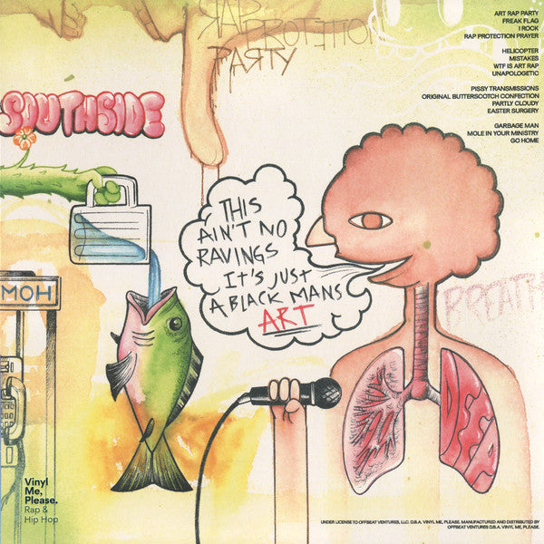 Open Mike Eagle : Unapologetic Art Rap (2xLP, Album, Club, RE, RM, Blu)