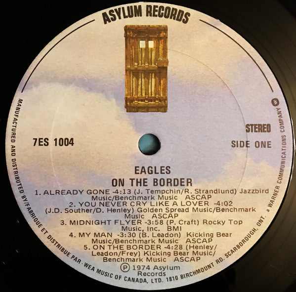 Eagles : On The Border (LP, Album)