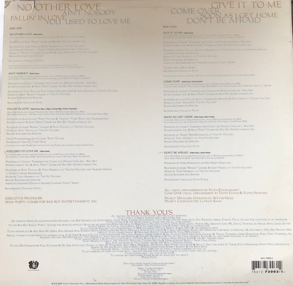 Faith Evans : Faith (LP, Album)