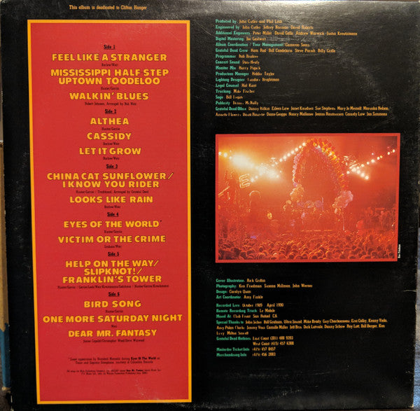 The Grateful Dead : Without A Net (3xLP, Album)