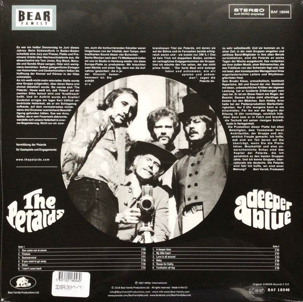 The Petards : A Deeper Blue (LP, Album, RE, 180)