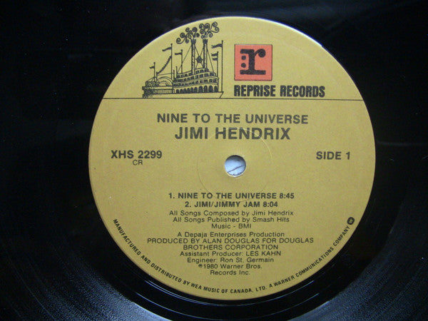 Jimi Hendrix : Nine To The Universe (LP, Album)