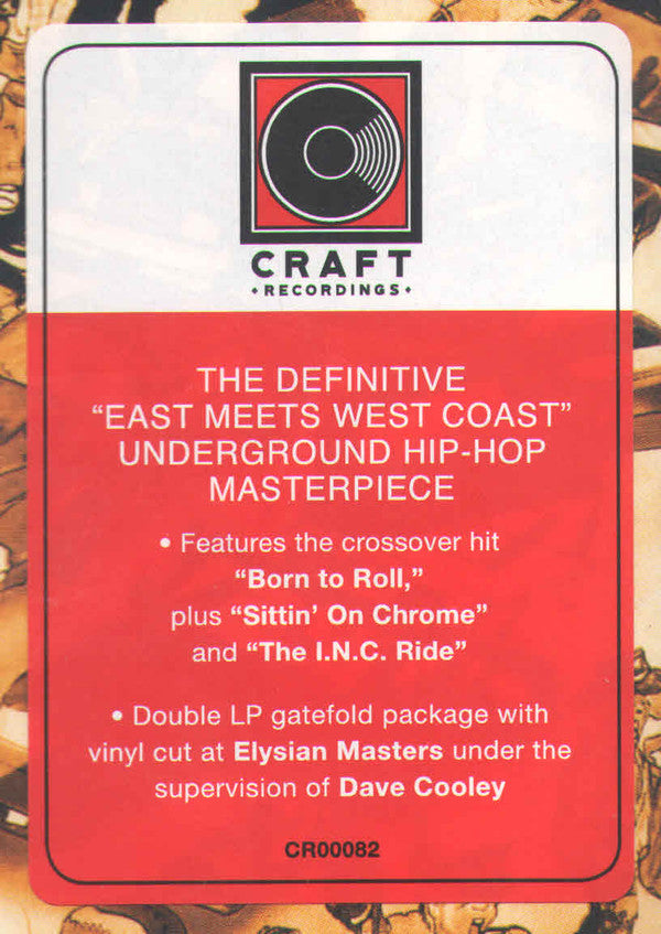 Masta Ace Incorporated : Sittin' On Chrome (2xLP, Album, RE, Gat)