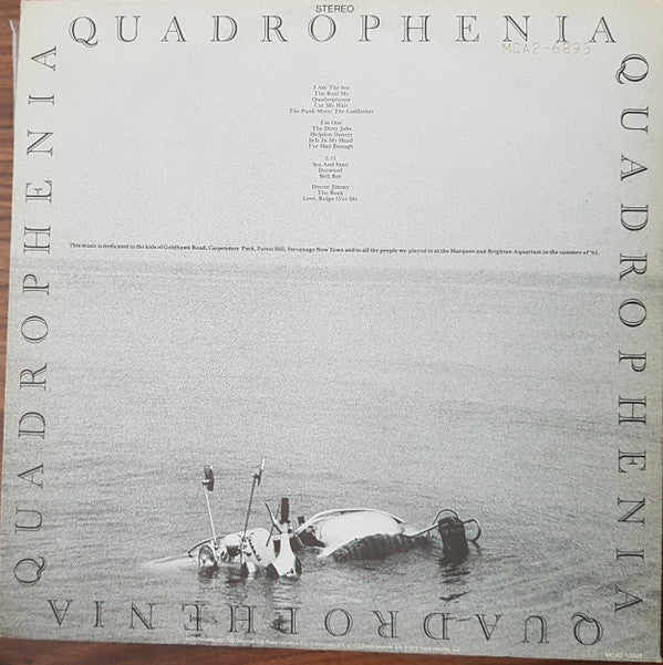 The Who : Quadrophenia (2xLP, Album, RE, Gat)