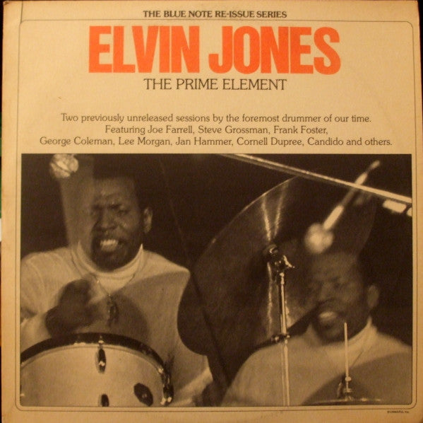 Elvin Jones : The Prime Element (2xLP, Album, Gat)