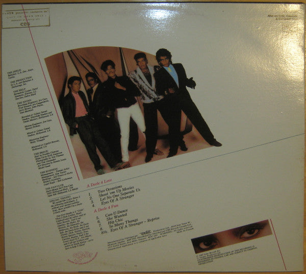 The Deele : Eyes Of A Stranger (LP, Album)