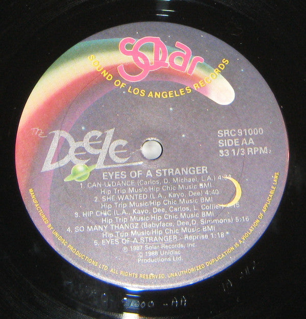 The Deele : Eyes Of A Stranger (LP, Album)