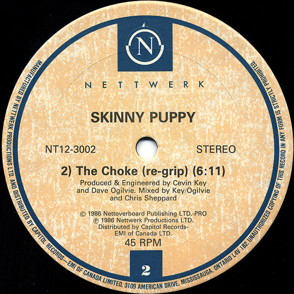 Skinny Puppy : Dig It (12", Single)
