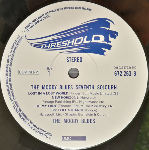 The Moody Blues : Seventh Sojourn (LP, Album, RE, 180)