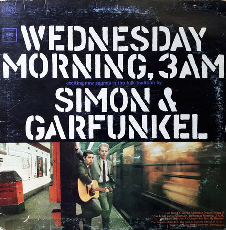 Simon & Garfunkel : Wednesday Morning, 3 A.M. (Exciting New Sounds In The Folk Tradition) (LP, Album, RE)