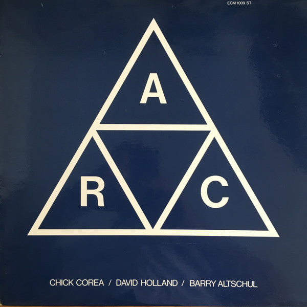 Chick Corea, Dave Holland, Barry Altschul : A.R.C. (LP, Album)