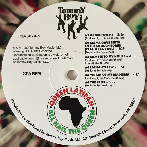 Queen Latifah : All Hail The Queen (LP, Album, Club, RE, Cle)