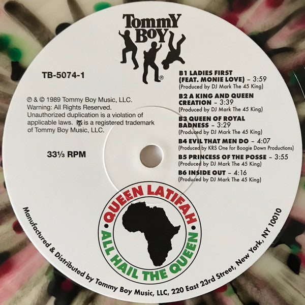 Queen Latifah : All Hail The Queen (LP, Album, Club, RE, Cle)