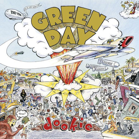 Green Day : Dookie (LP, Album, RP, Pin)
