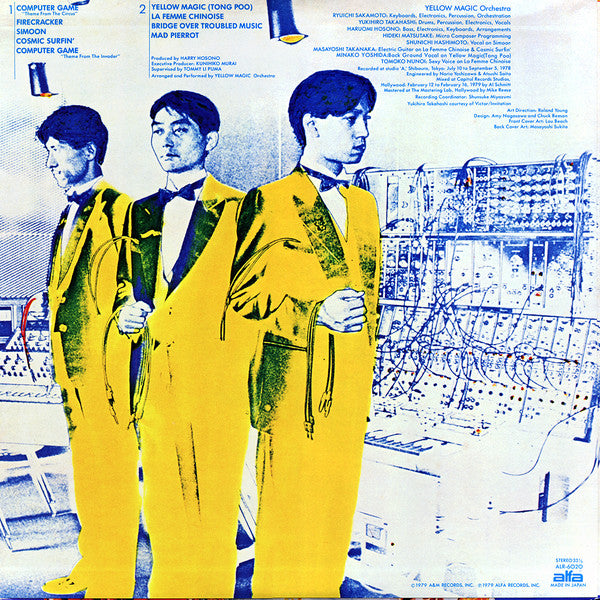 Yellow Magic Orchestra = Yellow Magic Orchestra : Yellow Magic Orchestra = イエロー・マジック・オーケストラ (LP, Album)