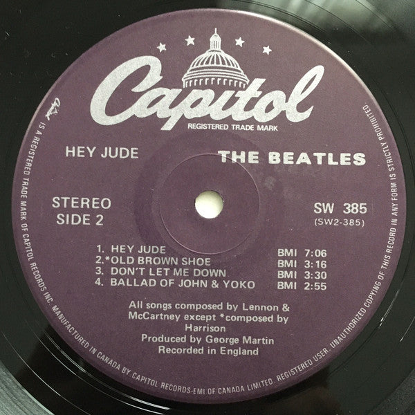 The Beatles : Hey Jude (LP, Comp, RE)