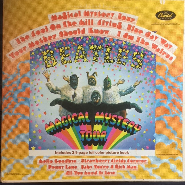 The Beatles : Magical Mystery Tour (LP, Album, RE)