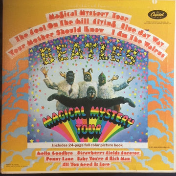The Beatles : Magical Mystery Tour (LP, Album, RE)