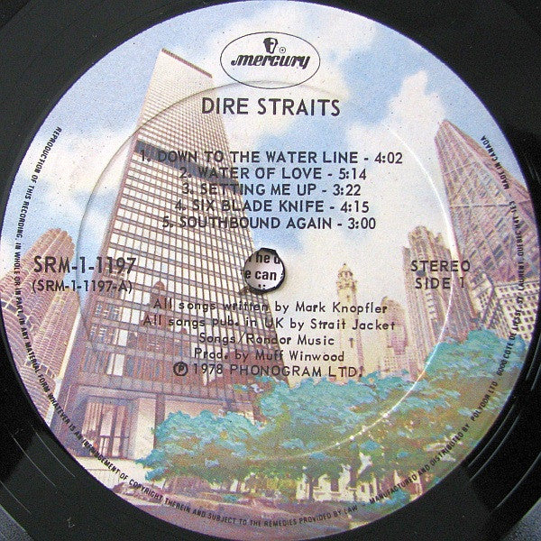 Dire Straits : Dire Straits (LP, Album, Qua)